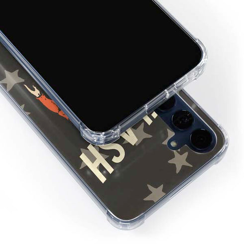 DC Comics The Flash Retro Action Pose Galaxy A35 5G Clear Case